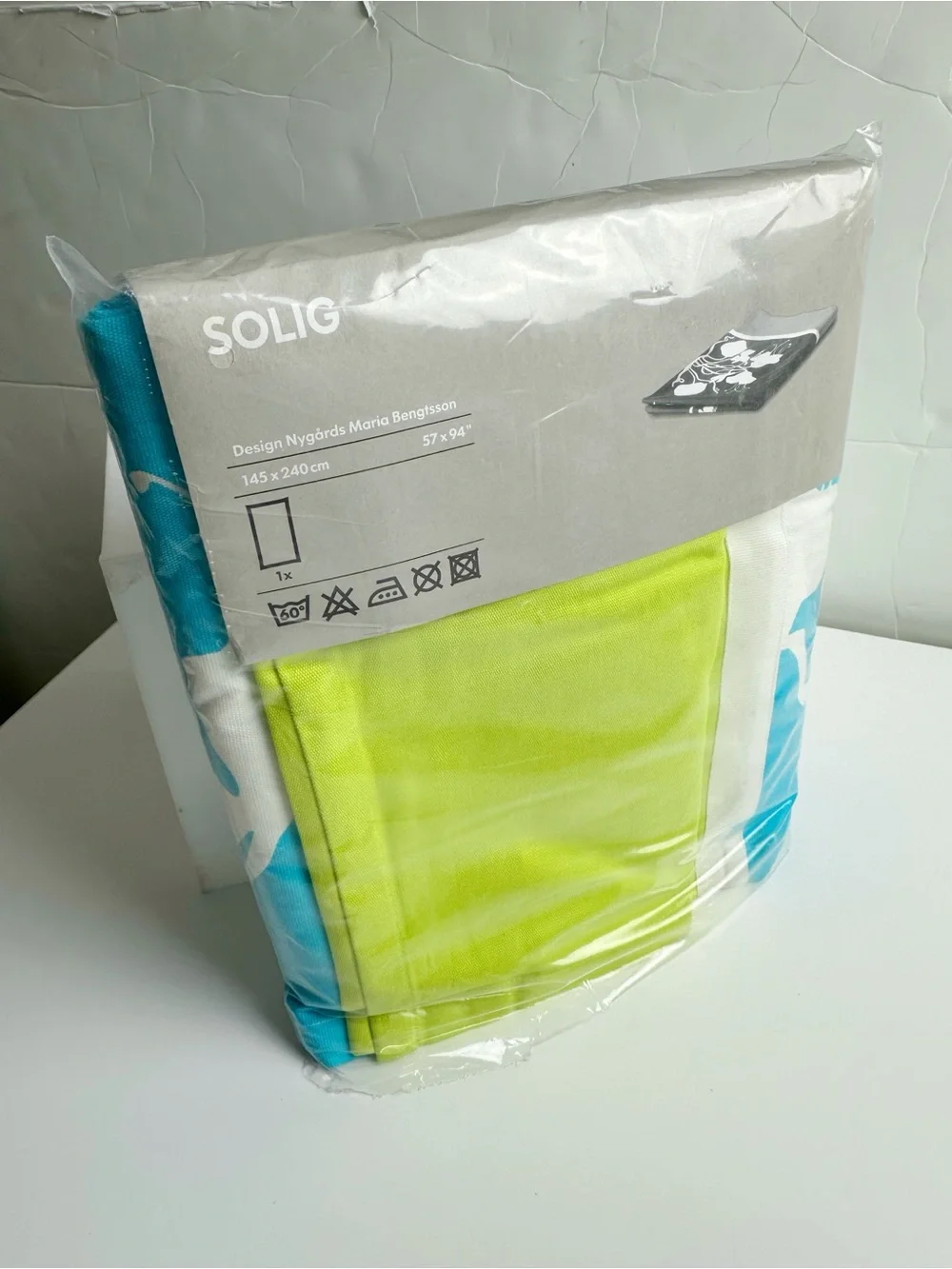 IKEA Nygards Maria Bengtsson Tablecloth Solig New In Package Size 57x94 Inches